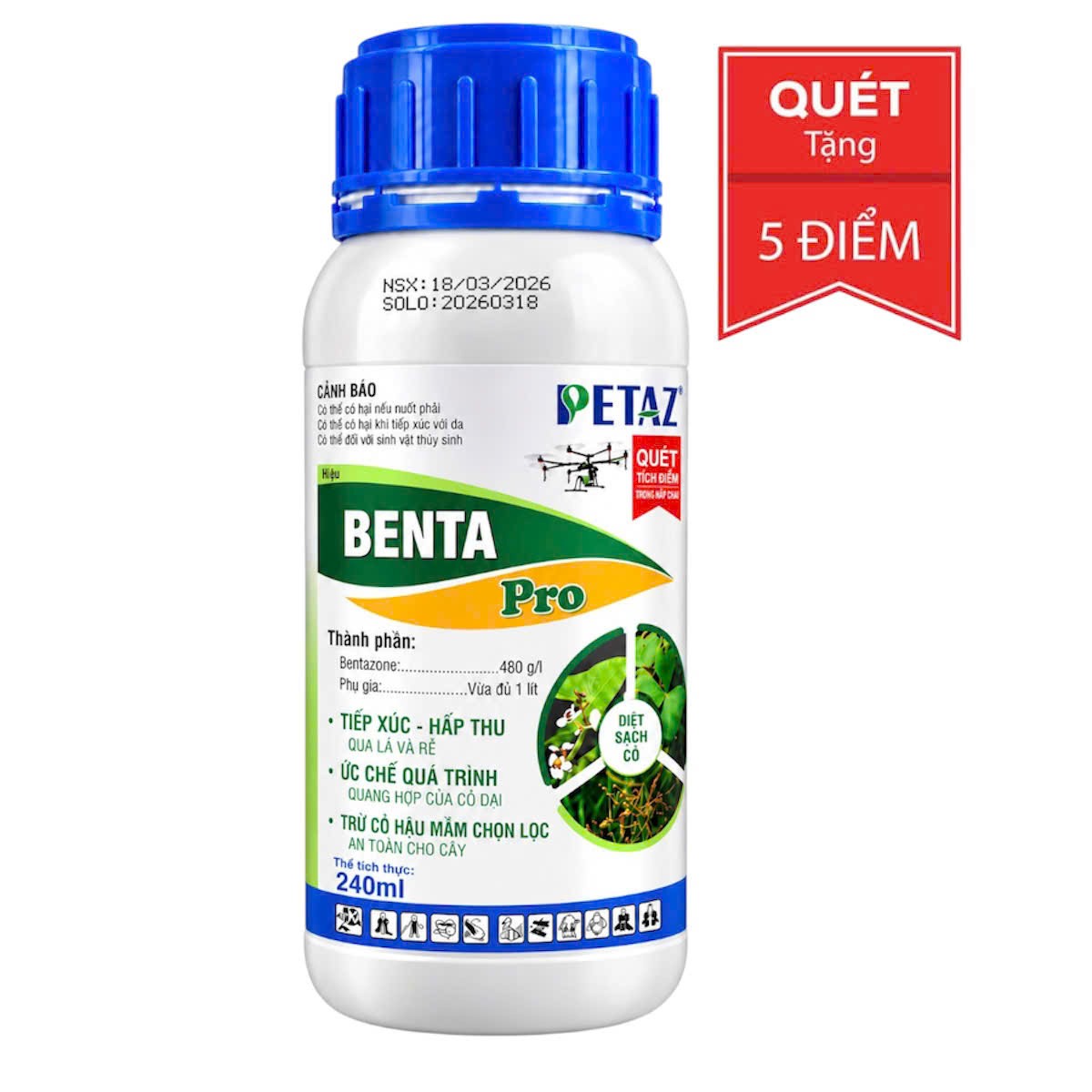 BENTA PRO 480SL - 240ML